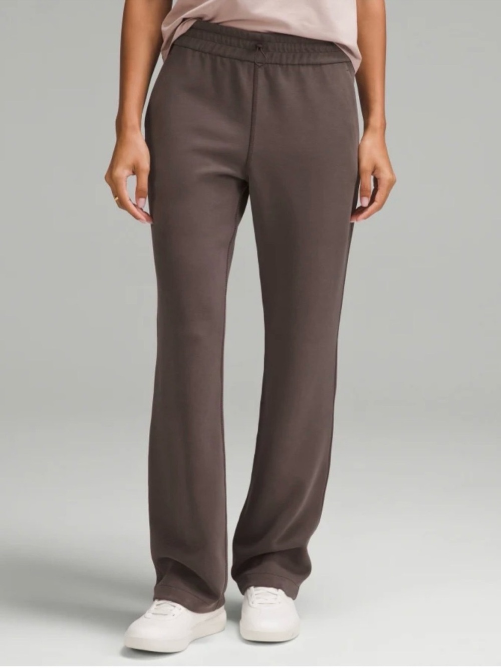 Lululemon Brown Softstreme High-Rise Pants *Regular size 0 Wide Leg